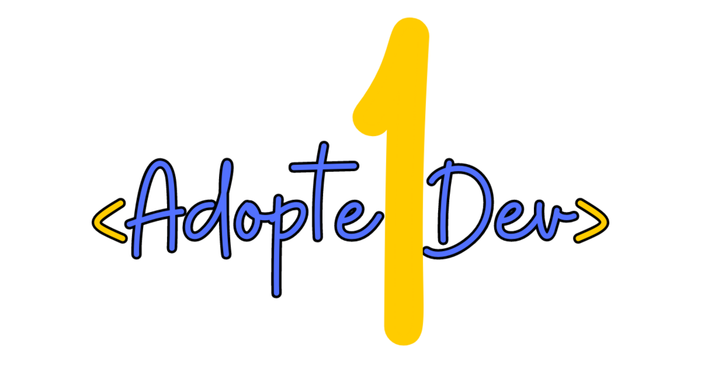 Adopte1Dev banner 2023