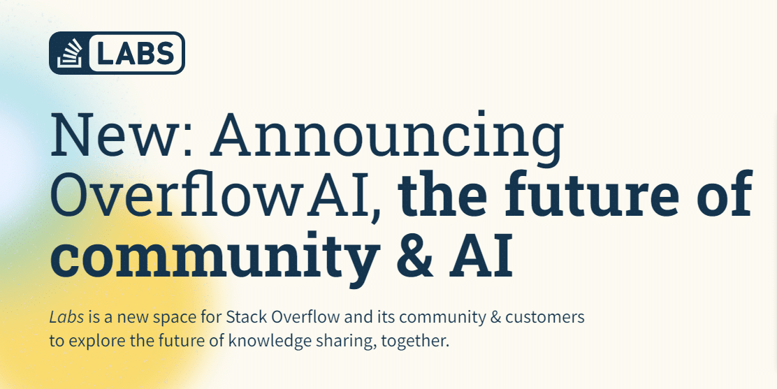 New: Announcing OverflowAI, the future of community & AI